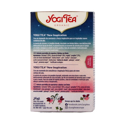 Yogi tea New Inspiration Bio 17 filtros